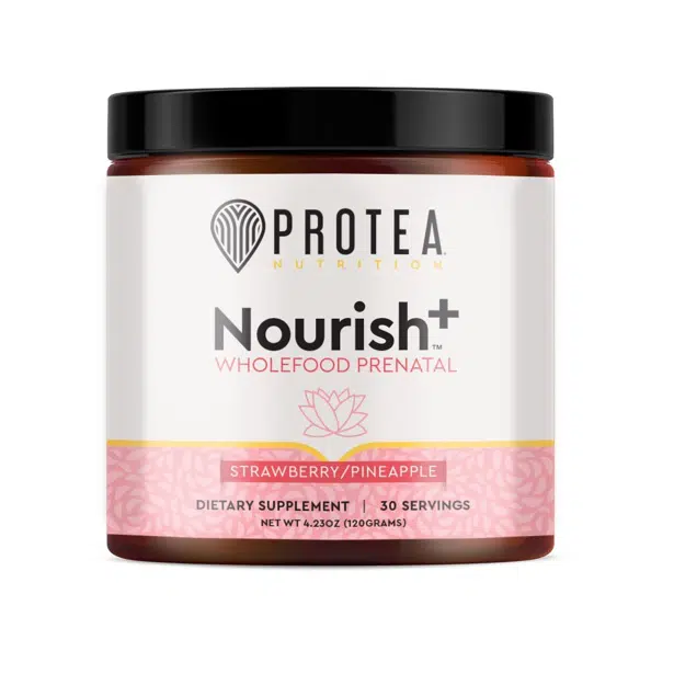 protea nourish wholefood prenatal multivitamin powder vegan supplement